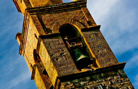 Campanile Chiesa Santa Maria - Padula di Cortino